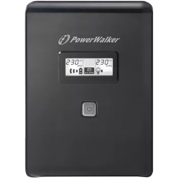 PowerWalker VI 2000 LCD 2 kVA 1200 W 2 saídas AC