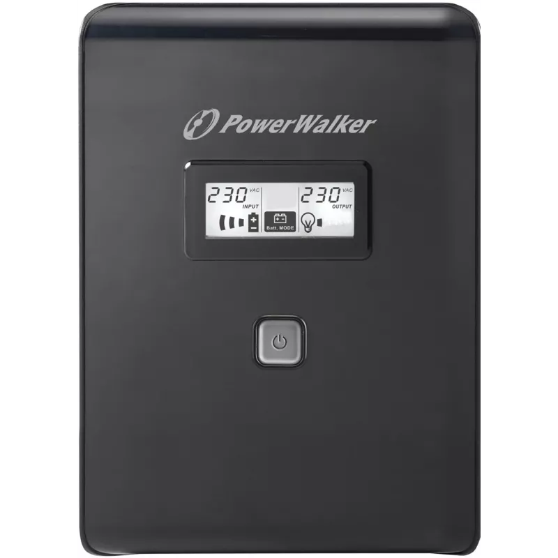 PowerWalker VI 2000 LCD 2 kVA 1200 W 2 saídas AC