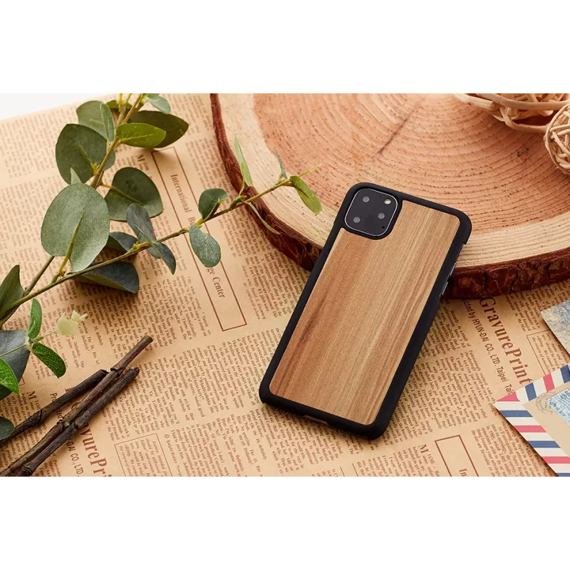 Capa para smartphone man and wood para iPhone 11 Pro — versão Cappuccino-preto