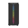 Caixa de computador Darkflash DK151 LED (preto) + 3 ventoinhas RGB