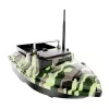 Barco isco Flytec V050 com bateria de 12000mAh, verde camuflado — barco de alimentação telecomandado