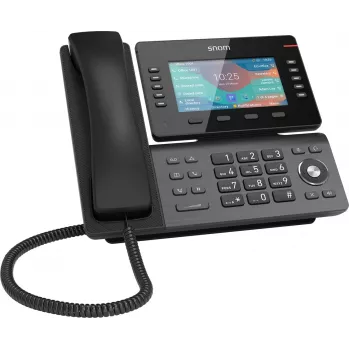 Telefone IP Snom D865 Cinzento TFT Wi-Fi ecrã 12,7 cm
