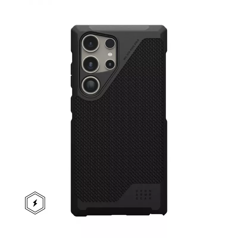 Capa para telemóvel Urban Armor Gear Metropolis LT 17,3 cm (6,8) preto