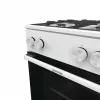 Fogão a gás independente com forno Gorenje GG5A10WFFM — placa de 4 bicos, forno de 70 l, superfície esmaltada, branco