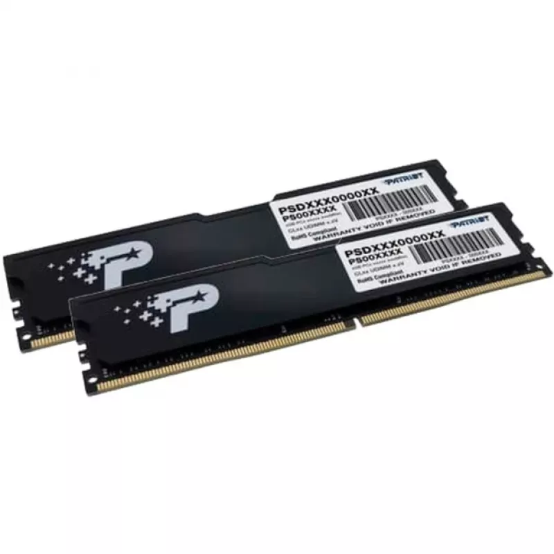 DIMM 16 GB DDR4-3200 (2x 8 GB) Dual-Kit, memória RAM preta, PSD416G3200K, Signature Line