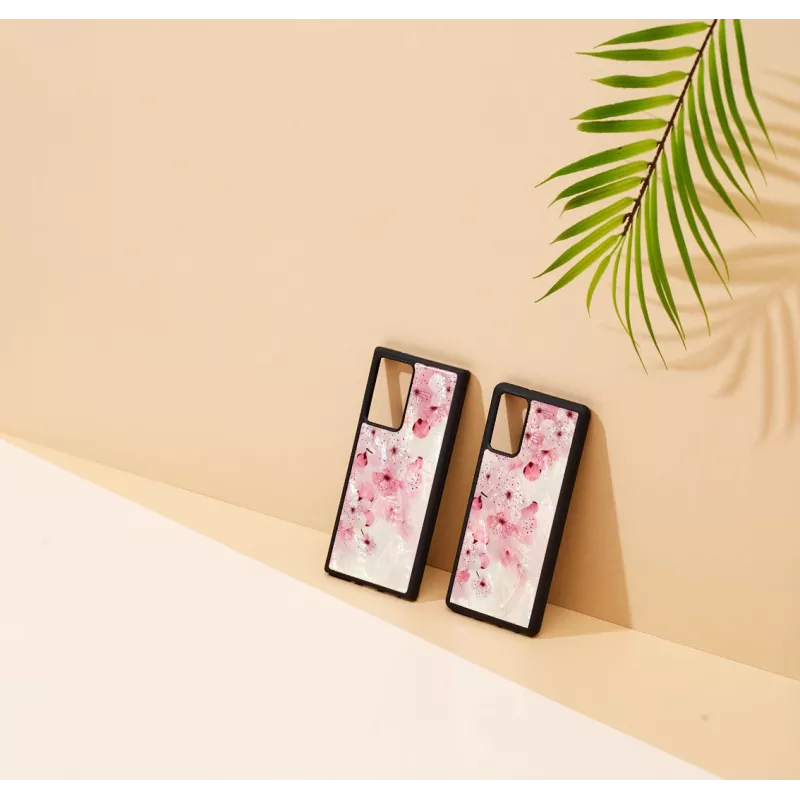 Capa de telemóvel iKins para Samsung Galaxy Note 20 Ultra — design flores de cerejeira