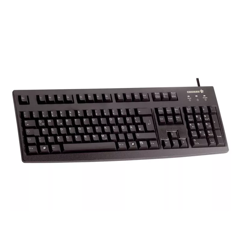 CHERRY G83-6104 Teclado universal USB QWERTY US English preto