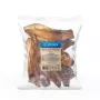 PETMEX orelha de búfalo com anel, pack de 10 — osso de mastigar para cães, snack natural de um só ingrediente