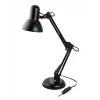Candeeiro de mesa ESPERANZA AVIOR E27 12W LED, preto, altura ajustável, braço flexível, casquilho E27