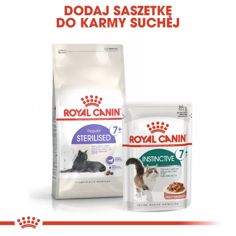 ROYAL CANIN Sterilised 7+ - Ração seca para gatos - 10 kg