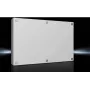 Caixa elétrica Rittal 1512.000, armário de aço IP66, 600×120×400 mm