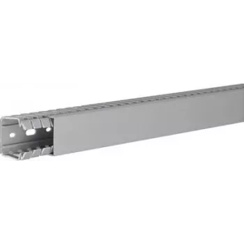 Canal de cablagem Hager (C x L x A) 2000 x 40 x 40 mm BA740040 1 unid. cinzento pedra (BA740040)