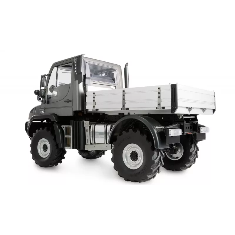 Amewi Mercedes-Benz Unimog porta-equipamentos 4WD antracite 1:10 ARTR (22683)