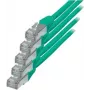 Cabo de rede S/CONN RJ45-RJ45 macho-macho 0,5 m ShiverPeaks 75711-H0.5G-SET5