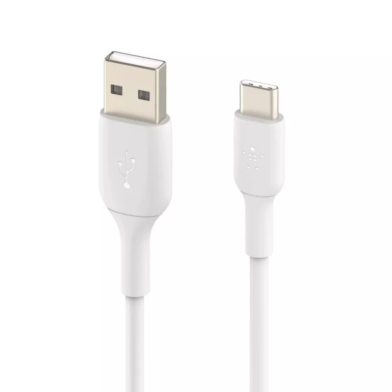 Cabo USB Belkin CAB001BT3MWH 3 m USB A USB C Branco