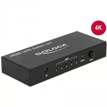 Comutador de vídeo HDMI DeLOCK 18685