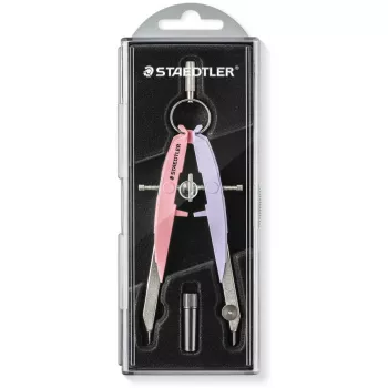 Staedtler Mars comfort 556 00-PA2 compasso de precisão, rosa/violeta