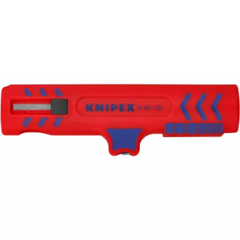 Descarnador de cabos Knipex 16 85 125 SB azul, vermelho