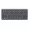 Conjunto de teclado e rato multi-dispositivo preto cinzento