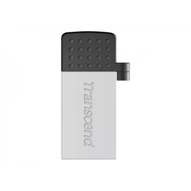 Pen drive Transcend JetFlash Mobile 380 - 16 GB - USB 2.0 - prateado (TS16GJF380S)