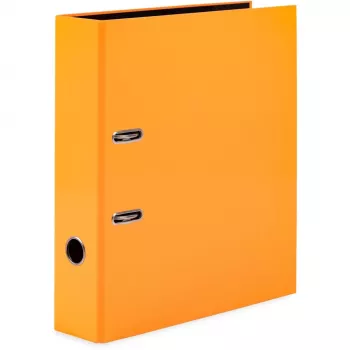 Dossier HERMA 20064 A4 laranja anéis redondos 70 mm