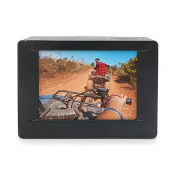 Easypix GoXtreme Enduro Preto - Câmara de ação - montável - 4K / 30 fps - 8,0 MPix - Wi-Fi - à prova de água até 30 m - Preto