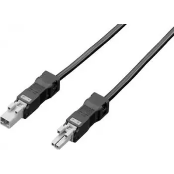 Conector Rittal SZ 2500.440 preto ficha macho 1 unid.