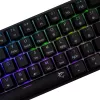Teclado mecânico White Shark Shinobi-2 Blue Switch preto layout US