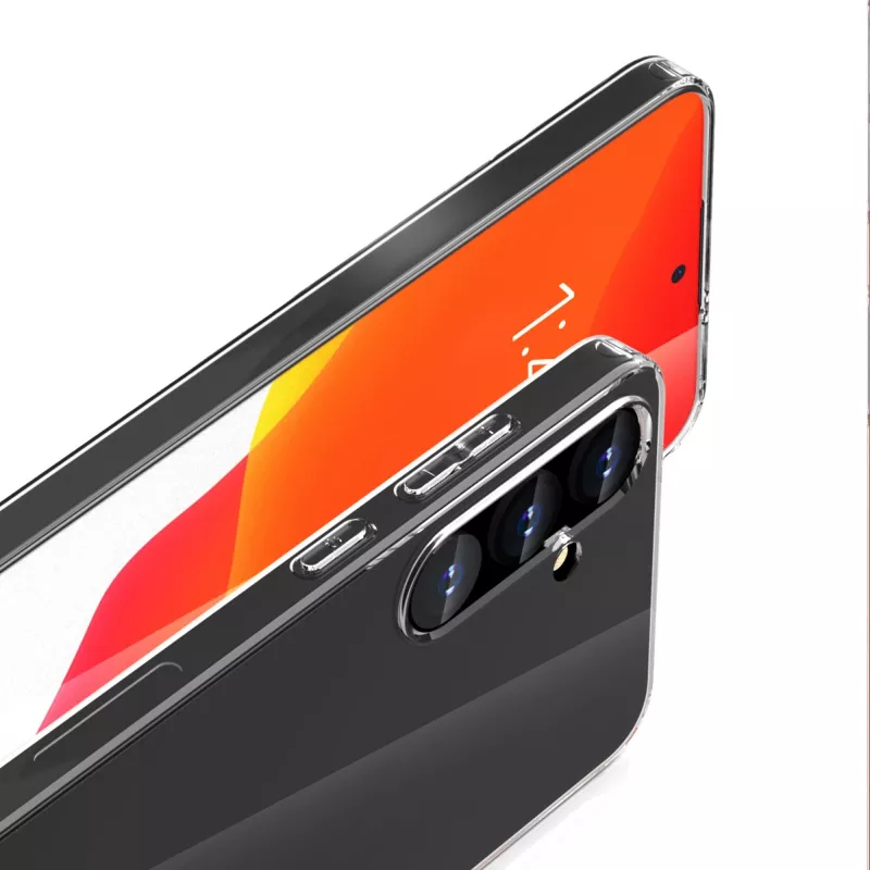 StyleShell Flex, capa de telemóvel transparente, Samsung Galaxy S24 Plus