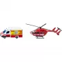 Conjunto de brinquedos Usorteret Siku Mercedes-Benz ambulância e helicóptero conjunto de modelos