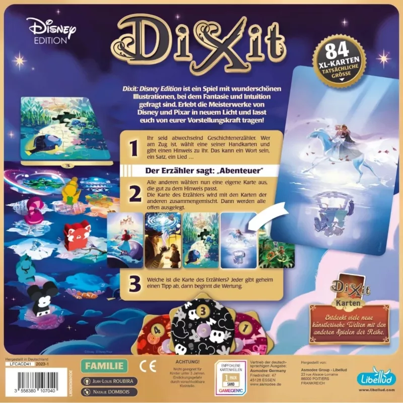 Dixit: Disney Edition, jogo de tabuleiro