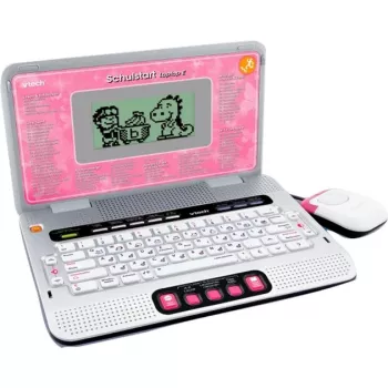 VTech Schulstart Laptop E, 6 anos, rosa VTech Schulstart Laptop E. Idade mínima recomendada: 6 anos, Idade máxima recomendada: 8 anos, cor do produto: rosa