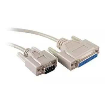 Cabo série RS232 ProXtend DB25 macho para DB9 fêmea PX-RS2329M25F 1,8 m