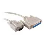 Cabo série RS232 ProXtend DB25 macho para DB9 fêmea PX-RS2329M25F 1,8 m