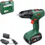 Aparafusadora a bateria Bosch EasyDrill 18V-38 — 18V, binário 38 Nm, aparafusadora a bateria compacta