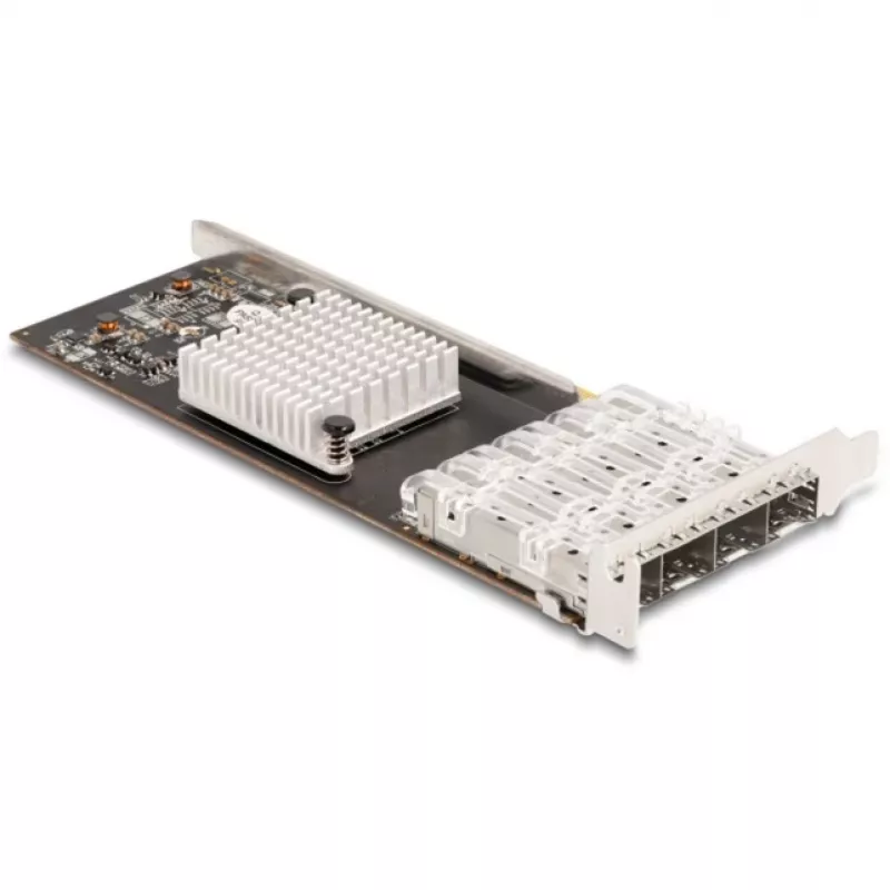 Placa PCI Express x4 Delock para 4 x slot SFP Gigabit LAN i350 (88342)