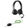 Headset de conferência com fios Acer GP.HDS11.01N — supra-aural, cabo de 2 m, 20–20000 Hz, 160 g, preto