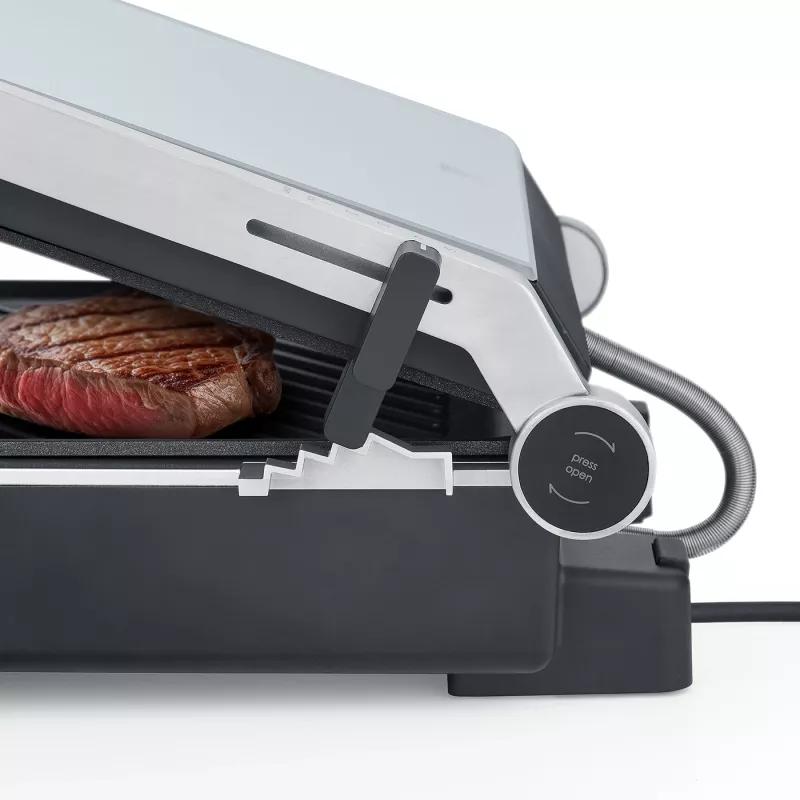 Caso Grelhador de contacto duplo | SteakChef | Grelhador de contacto | 2000 W | Aço inoxidável