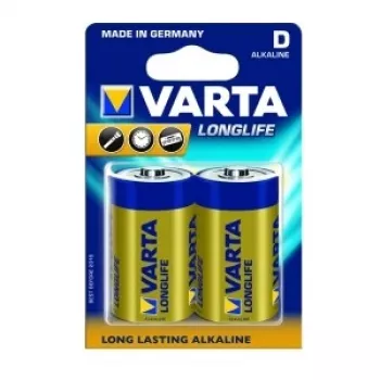 Pilha descartável Varta 4120 D alcalina