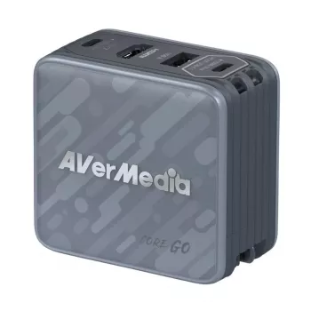 AVerMedia GC313 Universal Preto Carregador rápido CA Interior