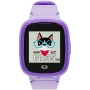 Relógio infantil CANYON Sunny KW-48 vídeo 4G GPS jogos e música Violeta