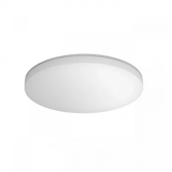 Plafonier Steinel RS PRO R20 basic SC LED 15,3 W, redondo 350×55 mm, branco, sensor de movimento, LED não substituível