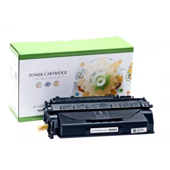 Compatível Static-Control Hewlett-Packard CE505X/ CRG 719H universal preto, alta autonomia, 6900 pág.