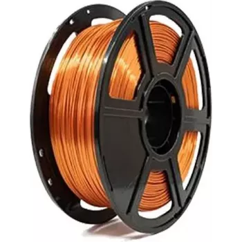 Filamento PLA 1,75 mm Flashforge Silk Copper 1 kg para impressora 3D FDM