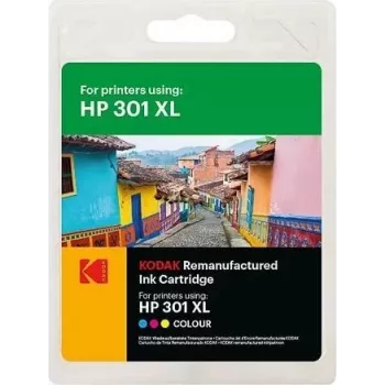 185H030131 KODAK HP 2510 TINTA COR CH564EE/301XL 330 páginas 18 ml (185H030131)