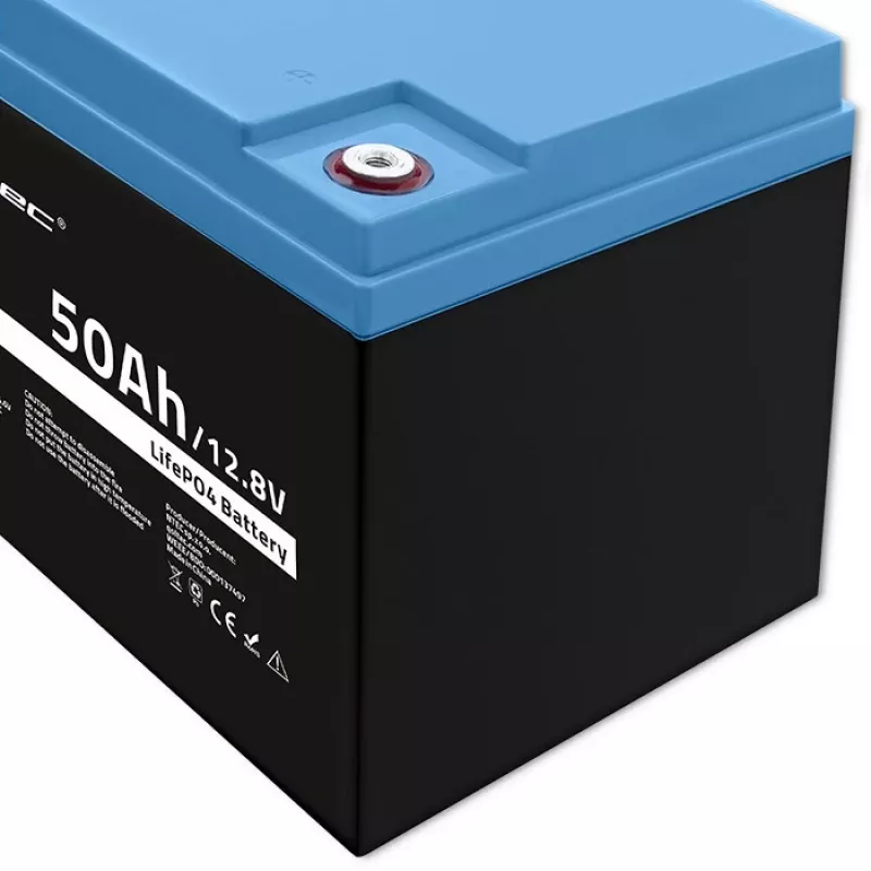 Bateria LiFePO4 QOLTEC 12,8 V 50 Ah (modelo 53704) para backup e armazenamento de energia