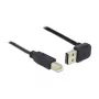 Cabo USB DeLOCK 85183 USB 2.0 0,5m USB A USB B Preto