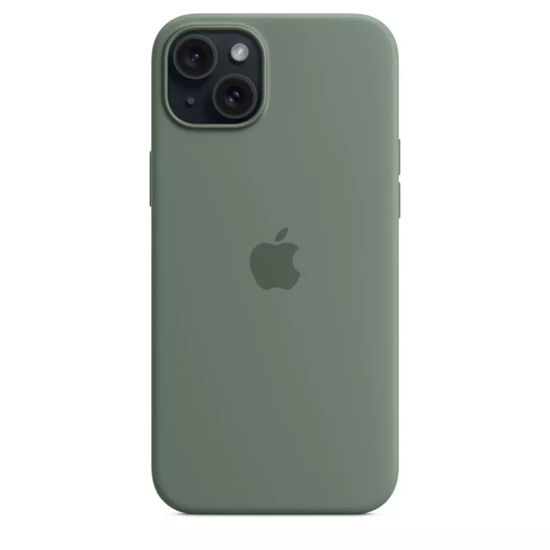 Apple iPhone 15 Plus Capa de silicone com MagSafe - Cypress