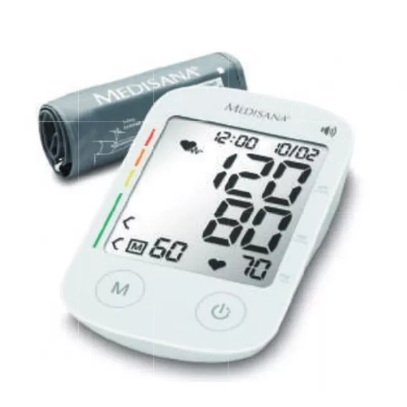 Medisana BU 535 Voice medidor de tensão arterial de braço