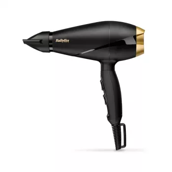 Secador de cabelo BaByliss 6704E 2000 W preto, dourado